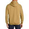 imageGildan Mens Heavy Blend Drawcord Hooded Sweatshirt Safety PinkOld Gold