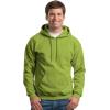 imageGildan Mens Heavy Blend Drawcord Hooded Sweatshirt Safety PinkRed