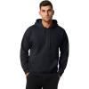 imageGildan Mens Heavy Blend Drawcord Hooded Sweatshirt Safety PinkBlack