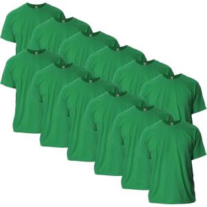 imageGildan Ultra Cotton TShirt Style G2000 MultipackAntique Irish Green 12pack