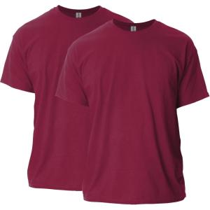 imageGildan Ultra Cotton TShirt Style G2000 MultipackCardinal Red 2pack