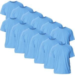 imageGildan Ultra Cotton TShirt Style G2000 MultipackCarolina Blue 12pack
