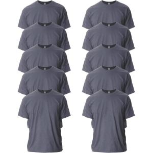 imageGildan Ultra Cotton TShirt Style G2000 MultipackDark Heather 10pack