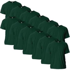 imageGildan Ultra Cotton TShirt Style G2000 MultipackForest Green 12pack