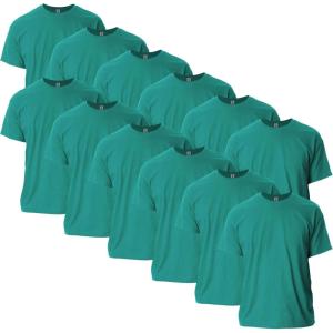 imageGildan Ultra Cotton TShirt Style G2000 MultipackGalapagos Blue 12pack