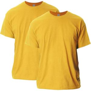 imageGildan Ultra Cotton TShirt Style G2000 MultipackGold 2pack