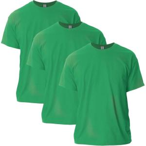 imageGildan Ultra Cotton TShirt Style G2000 MultipackIrish Green 3pack