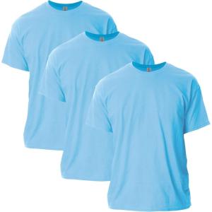 imageGildan Ultra Cotton TShirt Style G2000 MultipackLight Blue 3pack