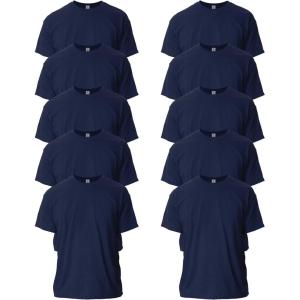 imageGildan Ultra Cotton TShirt Style G2000 MultipackNavy 10pack