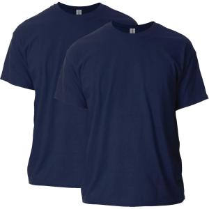 imageGildan Ultra Cotton TShirt Style G2000 MultipackNavy 2pack