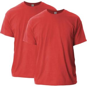 imageGildan Ultra Cotton TShirt Style G2000 MultipackRed 2pack