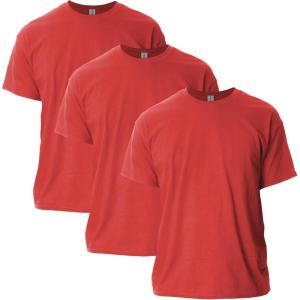 imageGildan Ultra Cotton TShirt Style G2000 MultipackRed 3pack