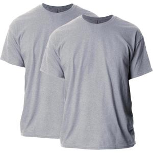 imageGildan Ultra Cotton TShirt Style G2000 MultipackSport Grey 2pack