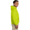 imageGildan Adult Fleece Hoodie Sweatshirt Style G18500 MultipackSafety Green
