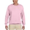 imageGildan unisexadult Fleece Crewneck Sweatshirt Style G18000 MultipackLight Pink 1pack