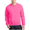 imageGildan unisexadult Fleece Crewneck Sweatshirt Style G18000 MultipackSafety Pink 1pack