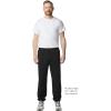 imageGildan Adult Fleece Elastic Bottom Sweatpants Style G18200Black
