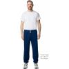 imageGildan Adult Fleece Elastic Bottom Sweatpants Style G18200Navy