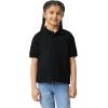 imageGildan Kids DryBlend Short Sleeve Polo Style G8800b 3PackBlack