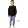 imageGildan unisexchild Fleece Crewneck Sweatshirt Style G18000bBlack
