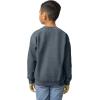 imageGildan unisexchild Fleece Crewneck Sweatshirt Style G18000bDark Heather
