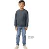 imageGildan unisexchild Fleece Crewneck Sweatshirt Style G18000bDark Heather