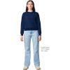 imageGildan unisexchild Fleece Crewneck Sweatshirt Style G18000bNavy
