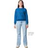 imageGildan unisexchild Fleece Crewneck Sweatshirt Style G18000bRoyal