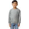 imageGildan unisexchild Fleece Crewneck Sweatshirt Style G18000bSport Grey