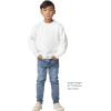 imageGildan unisexchild Fleece Crewneck Sweatshirt Style G18000bWhite