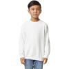 imageGildan unisexchild Fleece Crewneck Sweatshirt Style G18000bWhite