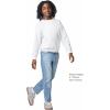 imageGildan unisexchild Fleece Crewneck Sweatshirt Style G18000bWhite