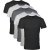 imageGildan Mens Crew TShirts Multipack Style G1100BlackSport GreyCharcoal 5pack