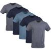 Navy/Heather Navy/Indigo Blue (5-pack)