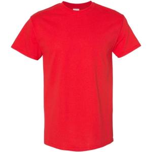 imageGildan Large Mens DryBlend Classic TShirt1 Red  1 Sky