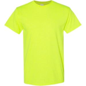 imageGildan Large Mens DryBlend Classic TShirt1 Safety Green  1 Military Green