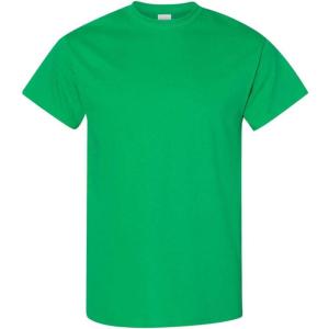 imageGildan Large Mens DryBlend Classic TShirt1 Sport Grey  1 Irish Green