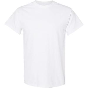 imageGildan Large Mens DryBlend Classic TShirt1 White  1 Sunset