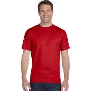 imageGildan Large Mens DryBlend Classic TShirt4xlarge red