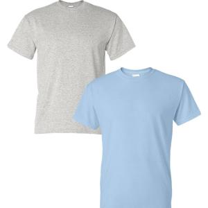 imageGildan Large Mens DryBlend Classic TShirtAshLight Blue