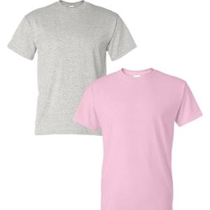 imageGildan Large Mens DryBlend Classic TShirtAshLight Pink
