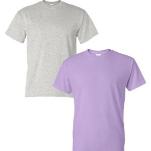 imageGildan Large Mens DryBlend Classic TShirtAshOrchid