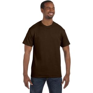 imageGildan Large Mens DryBlend Classic TShirtDark Chocolate