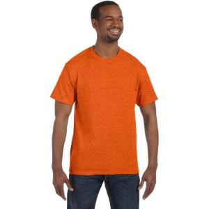 imageGildan Large Mens DryBlend Classic TShirtQue Orange