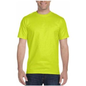 imageGildan Large Mens DryBlend Classic TShirtSafety Green