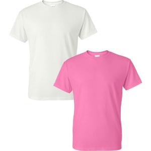 imageGildan Large Mens DryBlend Classic TShirtWhiteAzalea