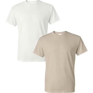 imageGildan Large Mens DryBlend Classic TShirtWhiteSand