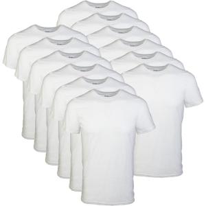 imageGildan Mens Crew TShirts Multipack Style G1100White 12pack