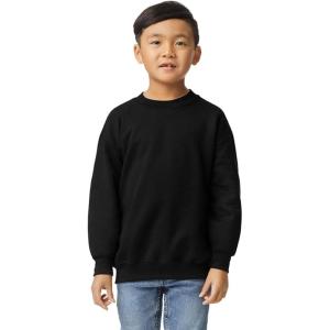imageGildan unisexchild Fleece Crewneck Sweatshirt Style G18000bBlack