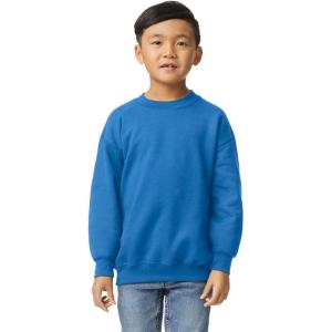 imageGildan unisexchild Fleece Crewneck Sweatshirt Style G18000bRoyal